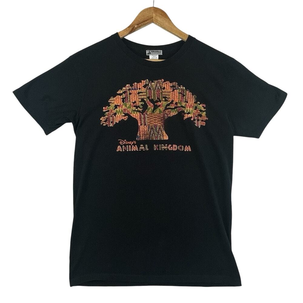 Disney Parks Animal Kingdom Tree of Life T Shirt Black Cotton Adult Medium - Picture 12 of 12